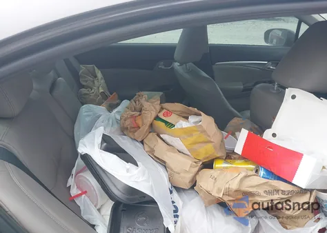 2015 Honda Civic Ex-L from USA, damaged, VIN 19XFB2F95FE240103